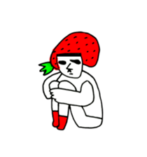 STRAWBERRY CLOTHES 6 sticker #13133195