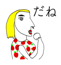 STRAWBERRY CLOTHES 6 sticker #13133196