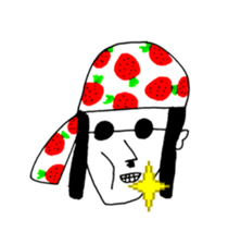 STRAWBERRY CLOTHES 6 sticker #13133199