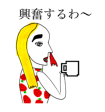 STRAWBERRY CLOTHES 6 sticker #13133200