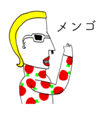 STRAWBERRY CLOTHES 6 sticker #13133215