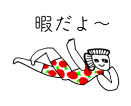 STRAWBERRY CLOTHES 6 sticker #13133228