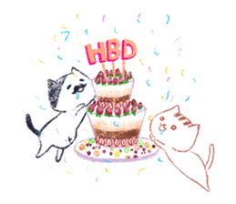 Mimi and Susu Happily together! sticker #13133878