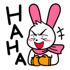 Funny bunny! sticker #13135066