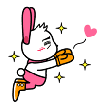 Funny bunny! sticker #13135073