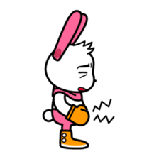 Funny bunny! sticker #13135080