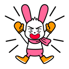 Funny bunny! sticker #13135081