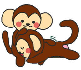 Love oriental Zodiac[monkey] sticker #13135123