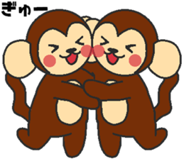Love oriental Zodiac[monkey] sticker #13135124