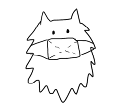 minonushi dog sticker #13135772