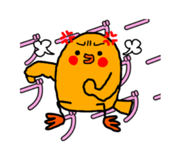 Yellow Little Birds3 sticker #13136803