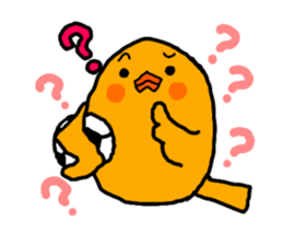 Yellow Little Birds3 sticker #13136806