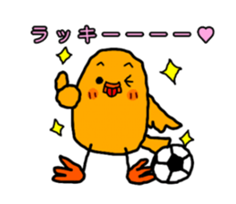 Yellow Little Birds3 sticker #13136811