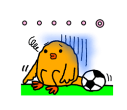 Yellow Little Birds3 sticker #13136815