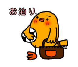 Yellow Little Birds3 sticker #13136829