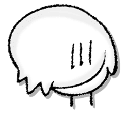 Komyushou chicken 2 sticker #13137978