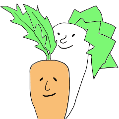 Radishsan&carrotsan