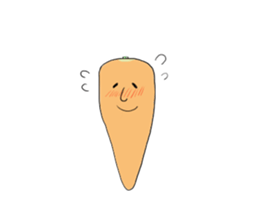 Radishsan&carrotsan sticker #13138386