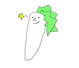 Radishsan&carrotsan sticker #13138389