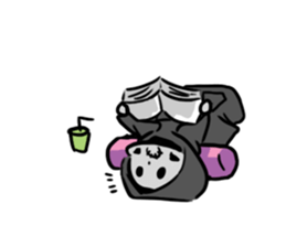 Q Grim reaper English version sticker #13139158