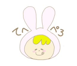 it's irritated Rabbit Sticker sticker #13139334