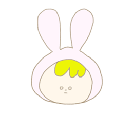 it's irritated Rabbit Sticker sticker #13139336
