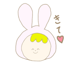 it's irritated Rabbit Sticker sticker #13139340