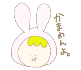 it's irritated Rabbit Sticker sticker #13139345