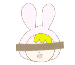 it's irritated Rabbit Sticker sticker #13139355