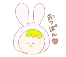 it's irritated Rabbit Sticker sticker #13139360