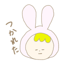 it's irritated Rabbit Sticker sticker #13139363