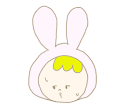 it's irritated Rabbit Sticker sticker #13139364