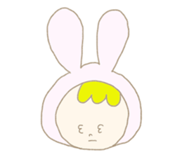 it's irritated Rabbit Sticker sticker #13139371