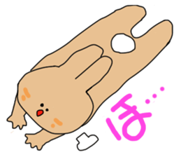 Rabit "woo" sticker #13139495