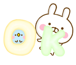 Rabbit Usahina Basic sticker #13139547