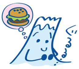Fujiyama Boy (Simple version) sticker #13139718
