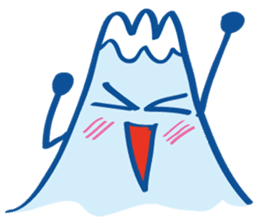 Fujiyama Boy (Simple version) sticker #13139729
