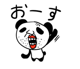 Japanese Panda Stickers sticker #13140689