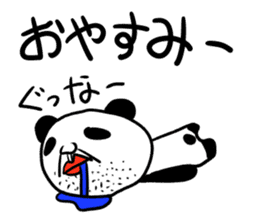 Japanese Panda Stickers sticker #13140692