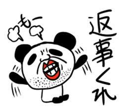 Japanese Panda Stickers sticker #13140700