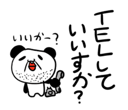 Japanese Panda Stickers sticker #13140701