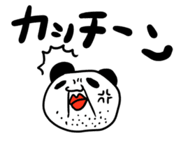 Japanese Panda Stickers sticker #13140714