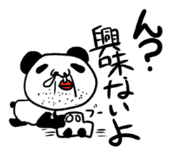 Japanese Panda Stickers sticker #13140717