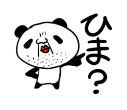 Japanese Panda Stickers sticker #13140718