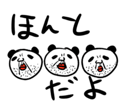 Japanese Panda Stickers sticker #13140722