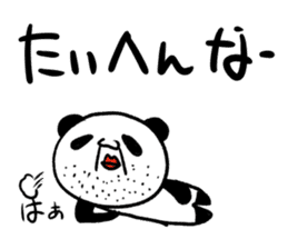 Japanese Panda Stickers sticker #13140724