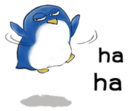 Cotton Ball and little Super Penguin 6 sticker #13140849