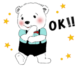 Cotton Ball and little Super Penguin 6 sticker #13140856