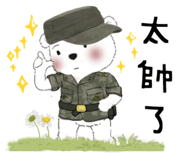 Cotton Ball and little Super Penguin 6 sticker #13140859