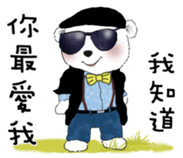 Cotton Ball and little Super Penguin 6 sticker #13140860